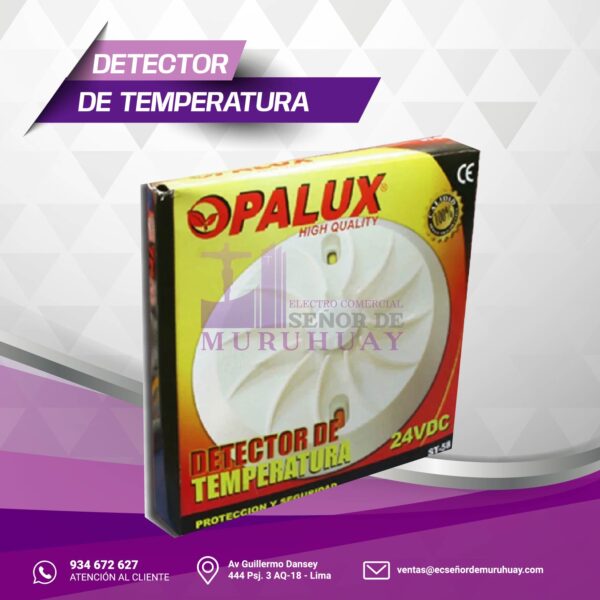 DETECTOR DE TEMPERATURA