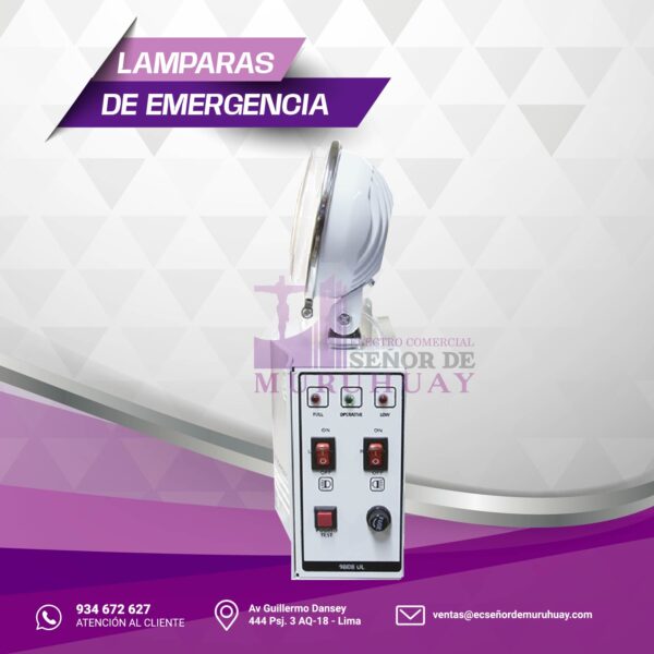 LAMPARAS DE EMERGENCIA - Imagen 3